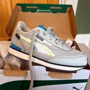 Puma Kids Future Rider Two-Fold Lace Up Sneakers